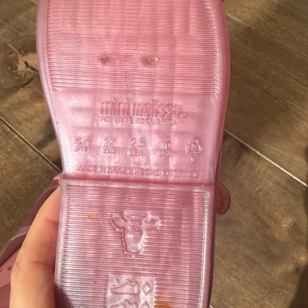 Mini Melissa Pink Mary Janes - Picture 6 of 6